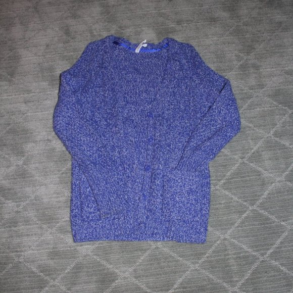 Heathered Purple/Blue Cardigan AEROPOSTALE sz S - Picture 2 of 7